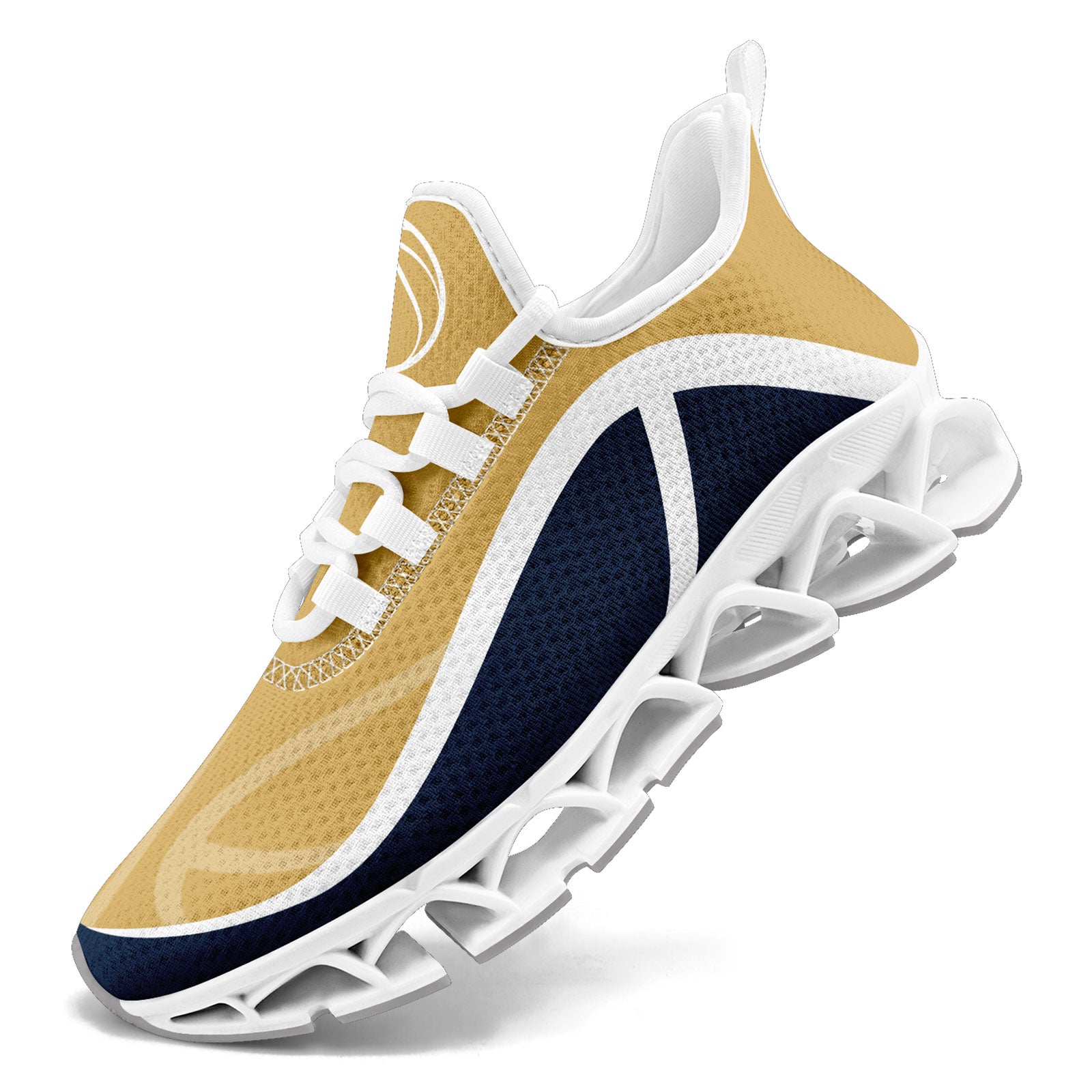 Custom Blue Yellow Maxsoul Shoes Personalized Sneaker FN003XD-D020391-12