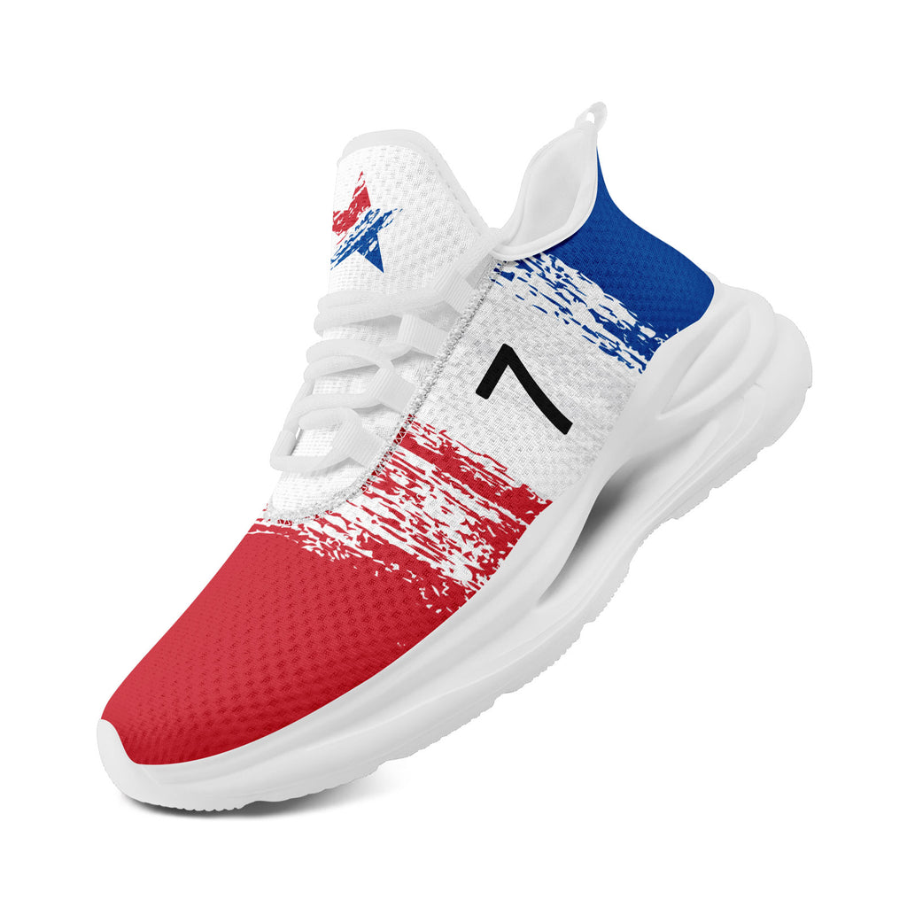Custom South Korea 2026 World Cup Sneakers DIY Country Flag Running Shoes Lightweight Sport Shoes Gift for Football Fans Personalized Team Name and Logo FN079-F009118-3