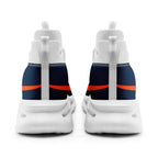Custom Blue Denver Football Jersey and Sports Shoes Combo Offer Personalized Combo ZH-D025008-12