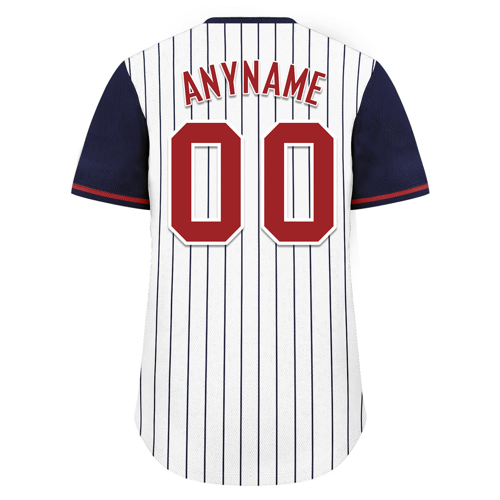 Custom Vintage Personalized Authentic Baseball Jersey BSBJ01-E025021-13