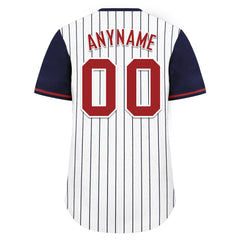 Custom Vintage Personalized Authentic Baseball Jersey BSBJ01-E025021-13