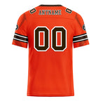 Custom Orange Cleveland Personalized Authentic Football Jersey FBJ02-D025033-11