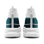 Custom Green Philadelphia Football Jersey and Sports Shoes Combo Offer Personalized Combo ZH-D025008-21