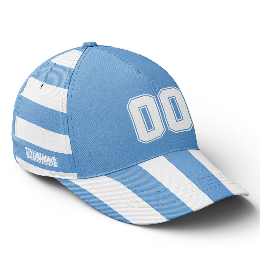 Personalized 2026 Argentina Soccer Fan Hat - Add Your Name & Design Custom 2026 Football Tournament Hat YW061-F027088-4