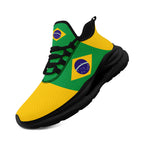 Custom 2026 World Cup Brazil Sneakers DIY Country Flag Running Shoes Lightweight Sport Shoes Gift for Football Fans Personalized Team Name and Logo FN079-F027049-2