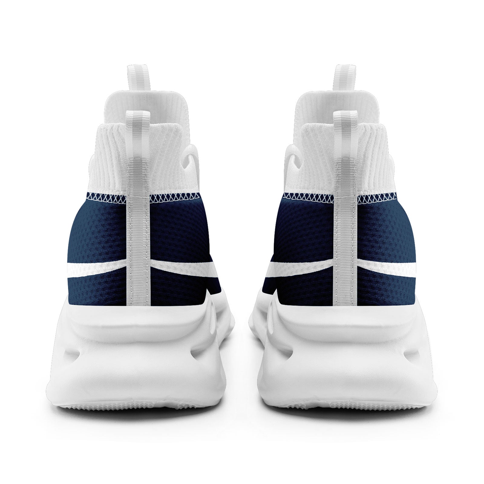 Custom Blue Dallas Football Jersey and Sports Shoes Combo Offer Personalized Combo ZH-D025008-8