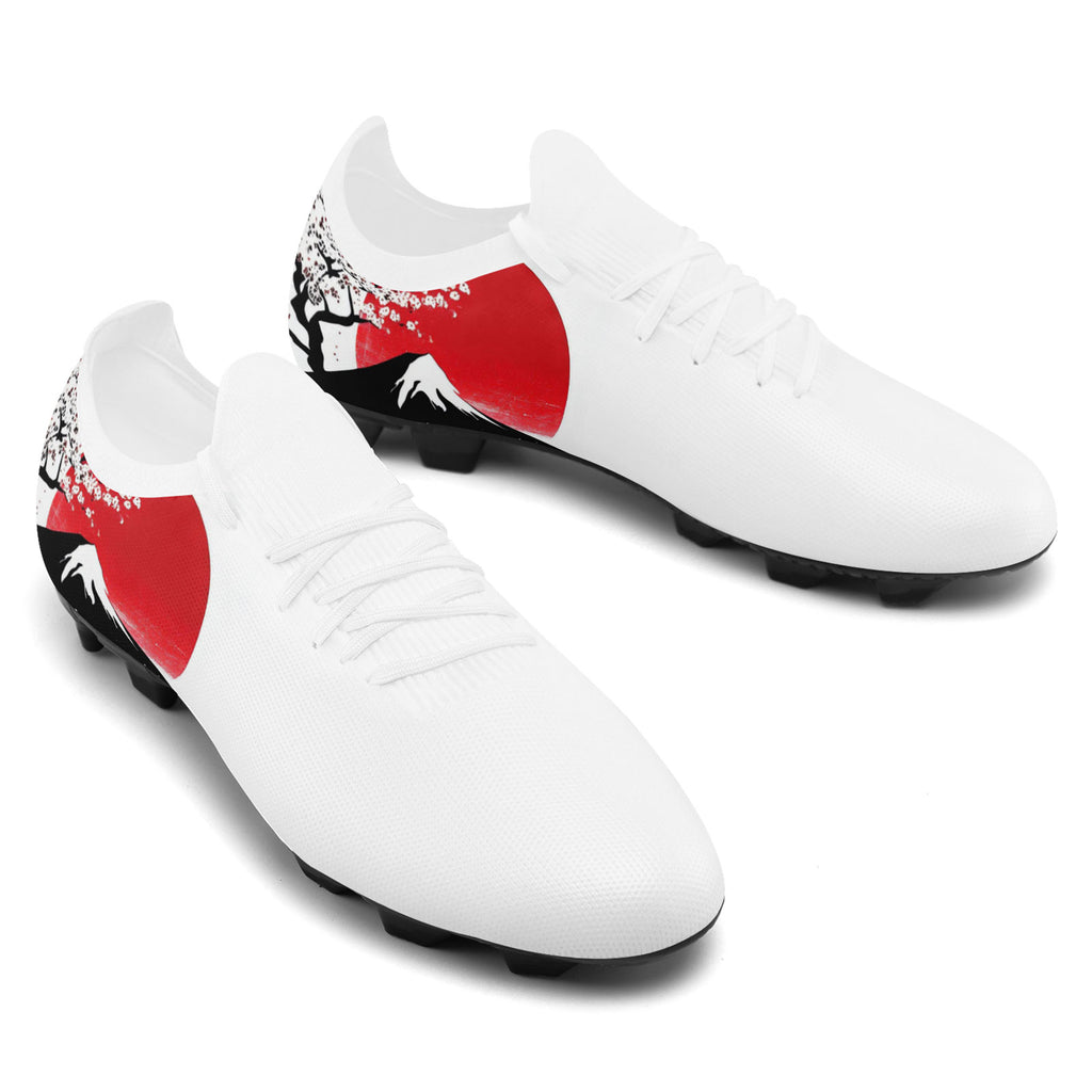 Custom Japan 2026 World Cup Sneakers DIY Country Flag Running Shoes Lightweight Sport Shoes Gift for Football Fans Personalized Team Name and Logo SC02-F025043-7