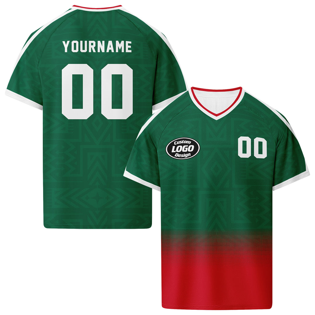 Custom Mexico 2026 World Cup Football Shirt Customized Soccer Jersey for Fans Add Your Name & Number FZ190-F009151-2