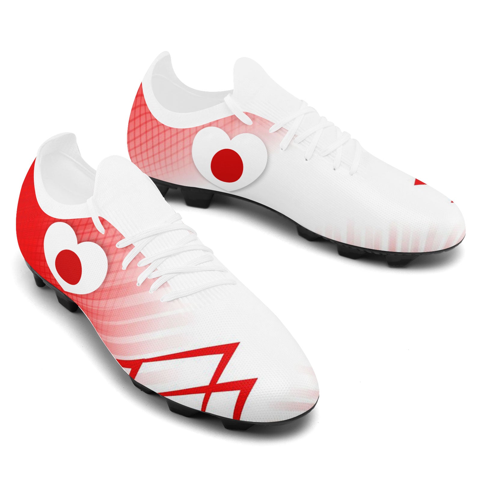 Custom Japan 2026 World Cup Sneakers DIY Country Flag Running Shoes Lightweight Sport Shoes Gift for Football Fans Personalized Team Name and Logo SC02-F025043-10