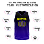 Custom Black Purple City Edition Personalized Sports Uniform Authentic Basketball Jersey BBJ01-D06101-14