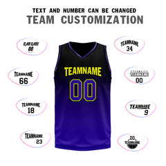 Custom Black Purple City Edition Personalized Sports Uniform Authentic Basketball Jersey BBJ01-D06101-14