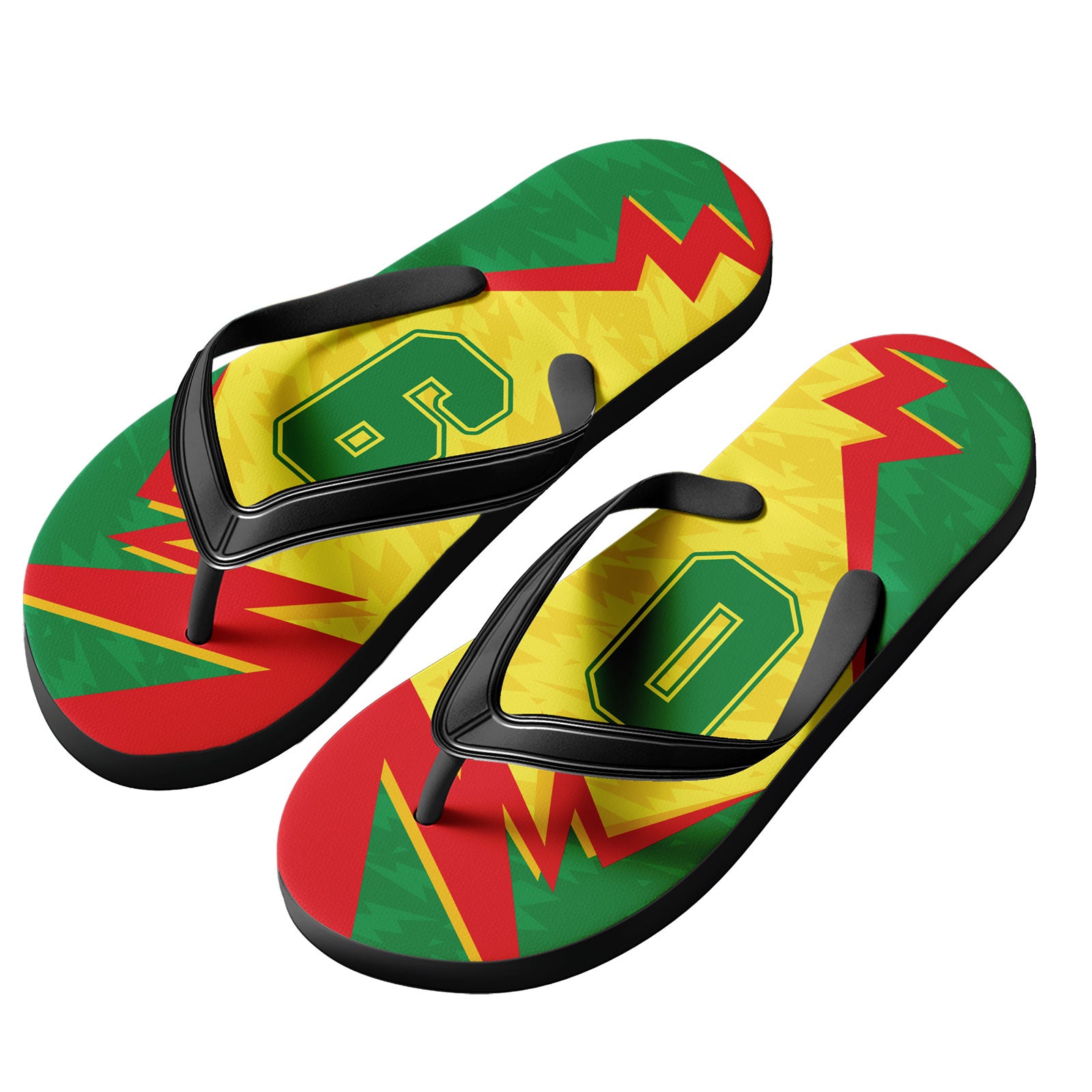 Custom Senegal 2026 World Cup Sneakers DIY Country Flag Running Shoes Lightweight Sport Shoes Gift for Football Fans Personalized Team Name and Logo FN058-F009139-3