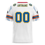 Custom White Pittsburgh Personalized Authentic Football Jersey FBJ02-D025033-31