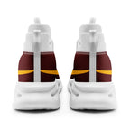 Custom Crimson Washington Football Jersey and Sports Shoes Combo Offer Personalized Combo ZH-D025008-29