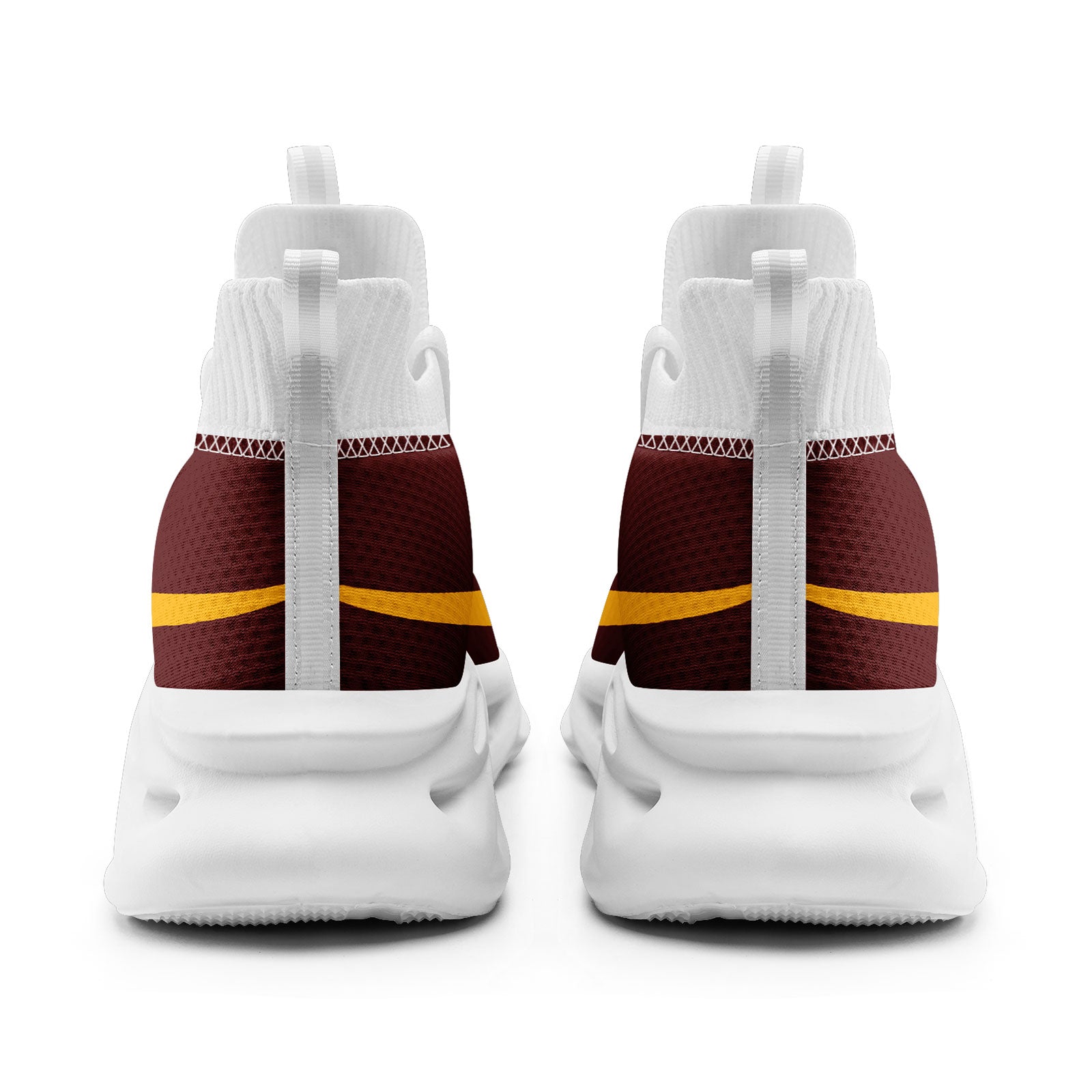 Custom Crimson Washington Football Jersey and Sports Shoes Combo Offer Personalized Combo ZH-D025008-29