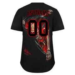 Custom Gothic Personalized Authentic Baseball Jersey BSBJ01-E06001