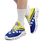 Custom Curaçao 2026 World Cup Sneakers DIY Country Flag Running Shoes Lightweight Sport Shoes Gift for Football Fans Personalized Team Name and Logo FN003-F009074-5