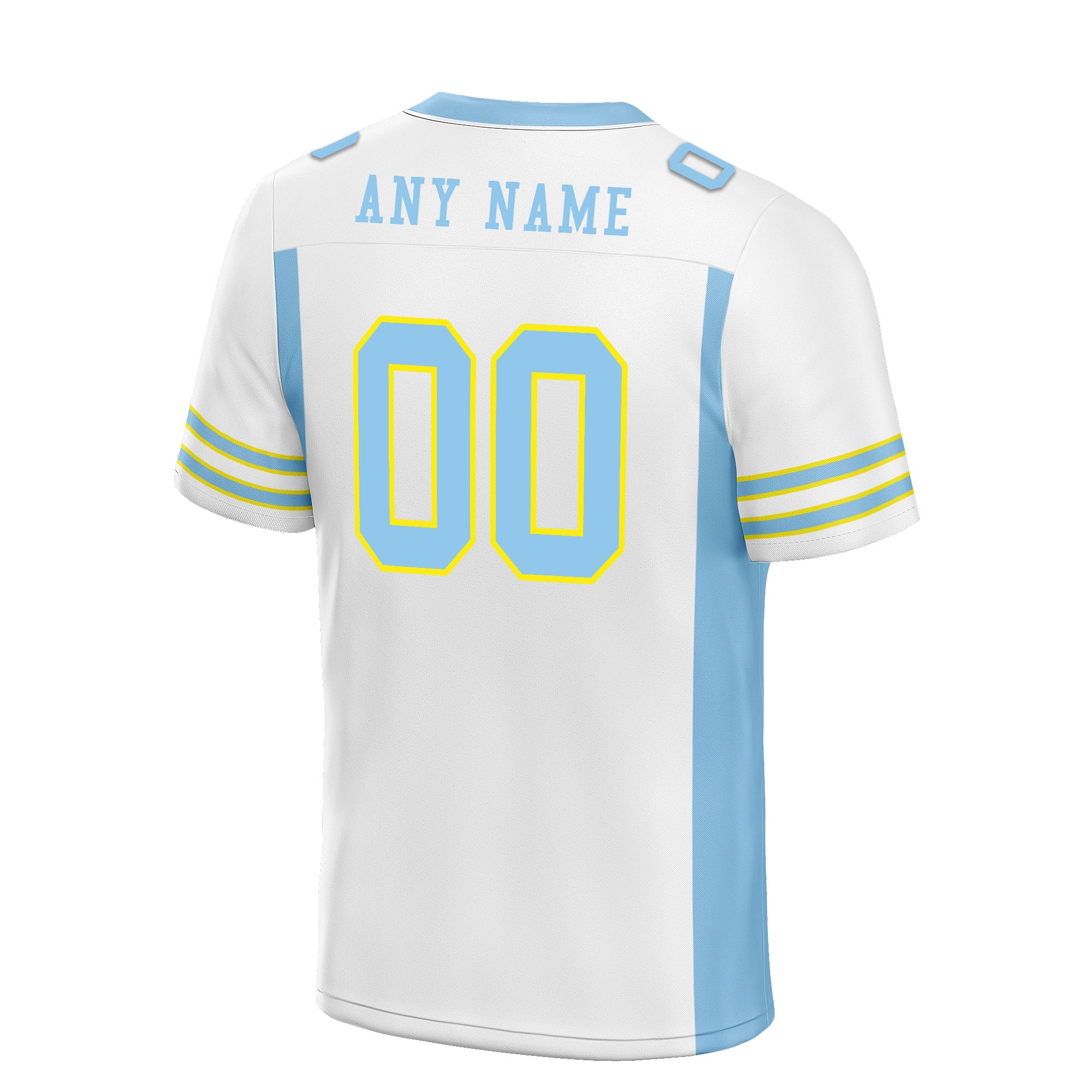 Custom White Red Striped Sleeves Personalized Authentic Football Jersey FBJ02-D06058