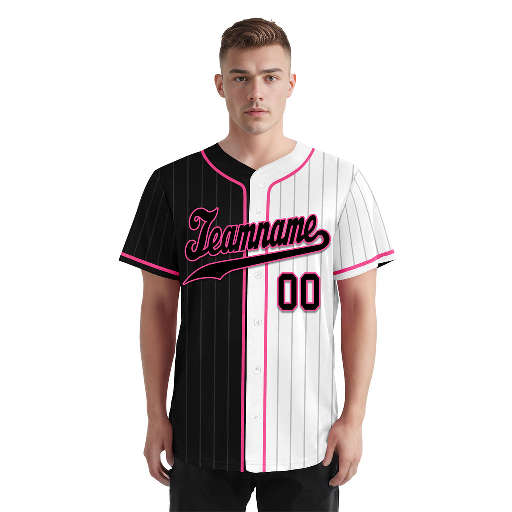 Custom Stripe Fashion Personalized Authentic Baseball Jersey BSBJ01-E06043-30