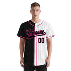 Custom Stripe Fashion Personalized Authentic Baseball Jersey BSBJ01-E06043-30