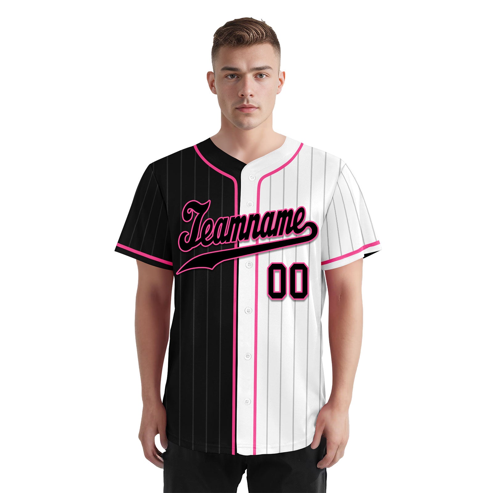 Custom Stripe Fashion Personalized Authentic Baseball Jersey BSBJ01-E06043-30