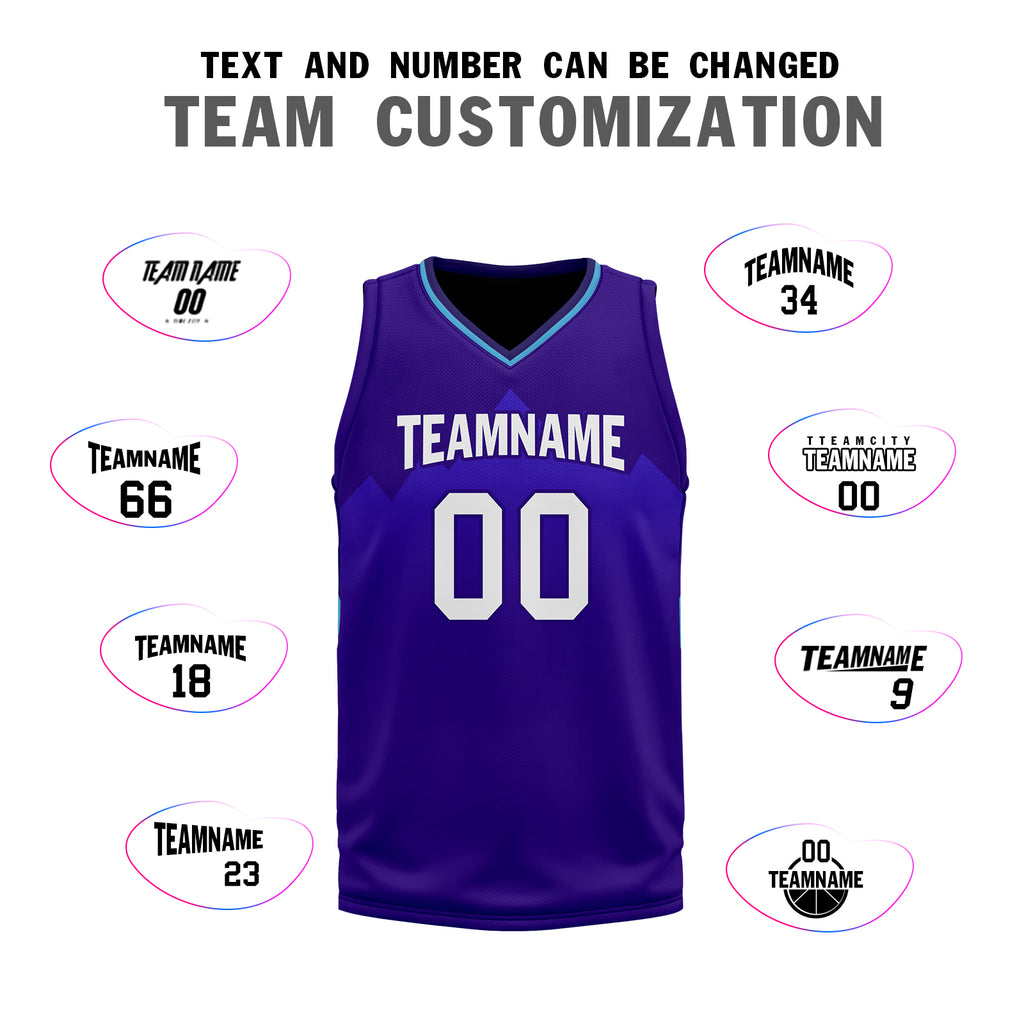 Custom Purple City Edition Personalized Sports Uniform Authentic Basketball Jersey BBJ01-D06101-29