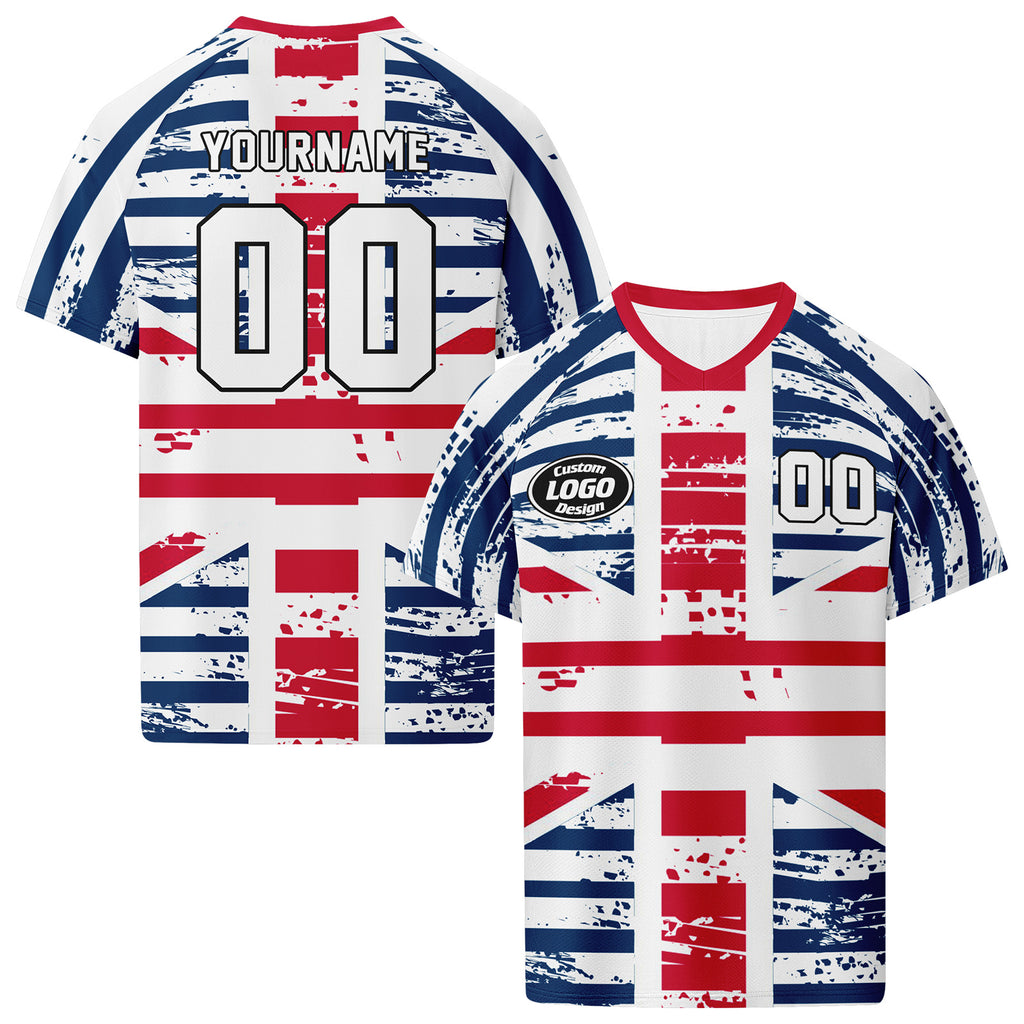 Custom England 2026 World Cup Football Shirt Customized Soccer Jersey for Fans Add Your Name & Number FZ190-F023109-7
