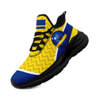 Custom Curaçao 2026 World Cup Sneakers DIY Country Flag Running Shoes Lightweight Sport Shoes Gift for Football Fans Personalized Team Name and Logo FN079-F009087-1
