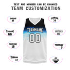 Custom White Blue City Edition Personalized Sports Uniform Authentic Basketball Jersey BBJ01-D06101-18