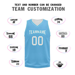 Custom Blue City Edition Personalized Sports Uniform Authentic Basketball Jersey BBJ01-D06101-6