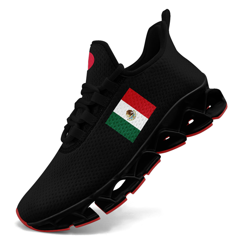 Custom 2026 World Cup Mexico Sneakers DIY Country Flag Running Shoes Lightweight Sport Shoes Gift for Football Fans Personalized Team Name and Logo FN003XD-F023050-2