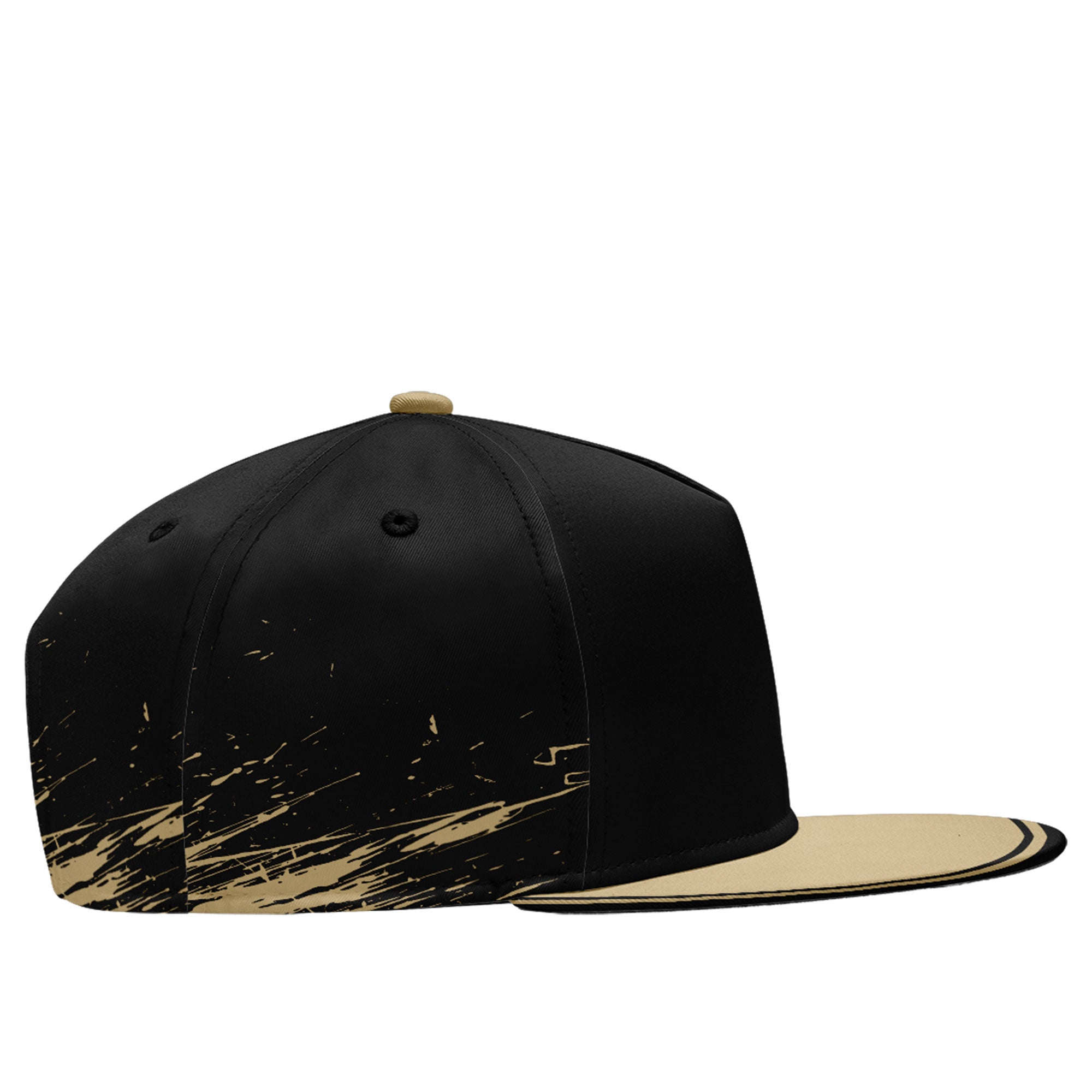 Custom Black Yellow New Orleans Football Jersey and Hat Combo Offer Personalized Combo ZH-D020326-19