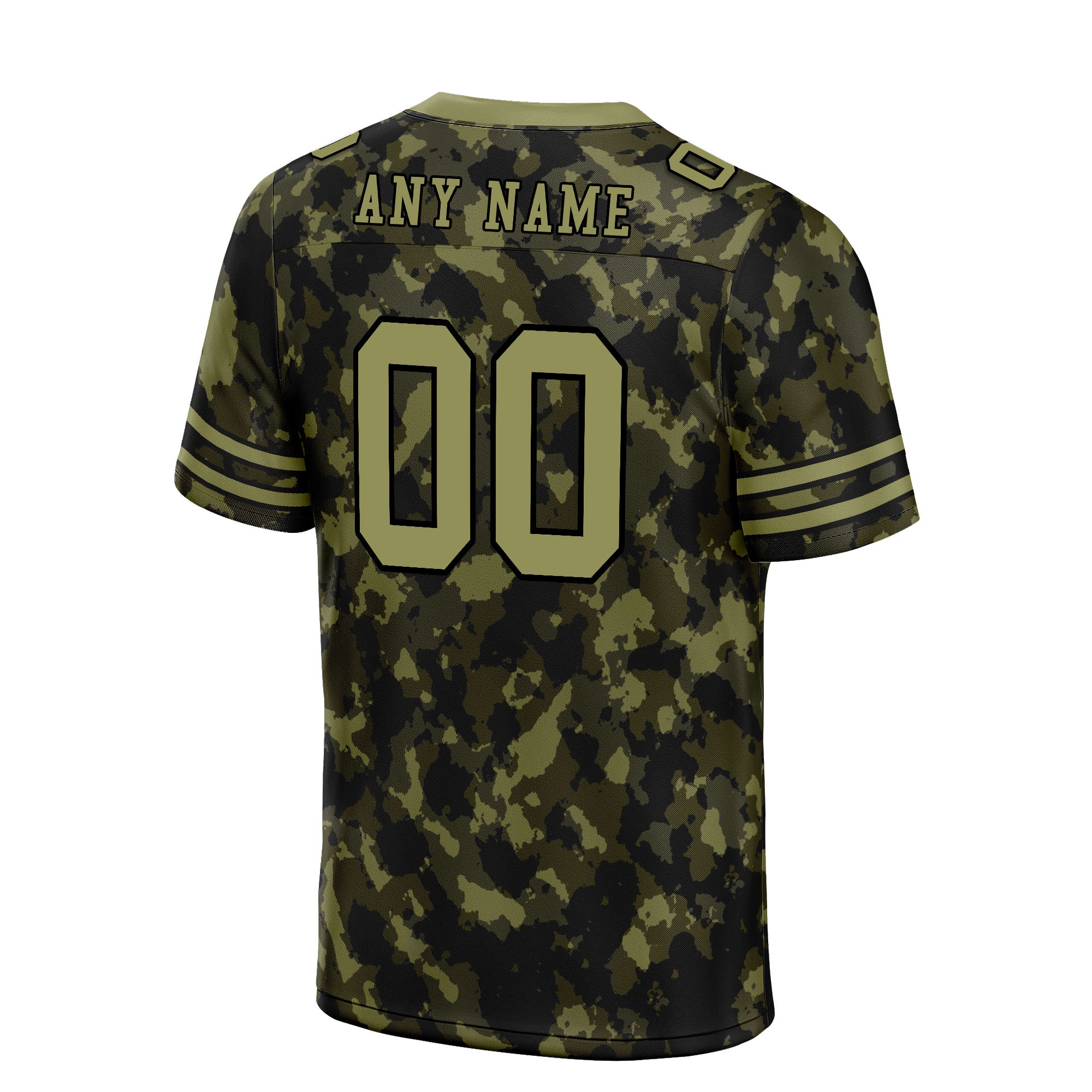 Custom Camo Personalized Authentic Football Jersey FBJ02-D06111