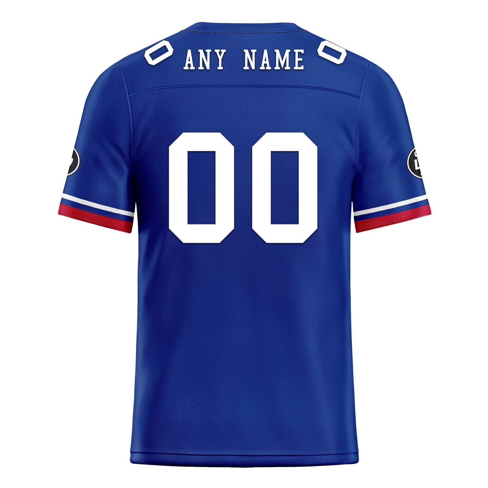 Custom Blue Buffalo Personalized Authentic Football Jersey FBJ02-D020263-4