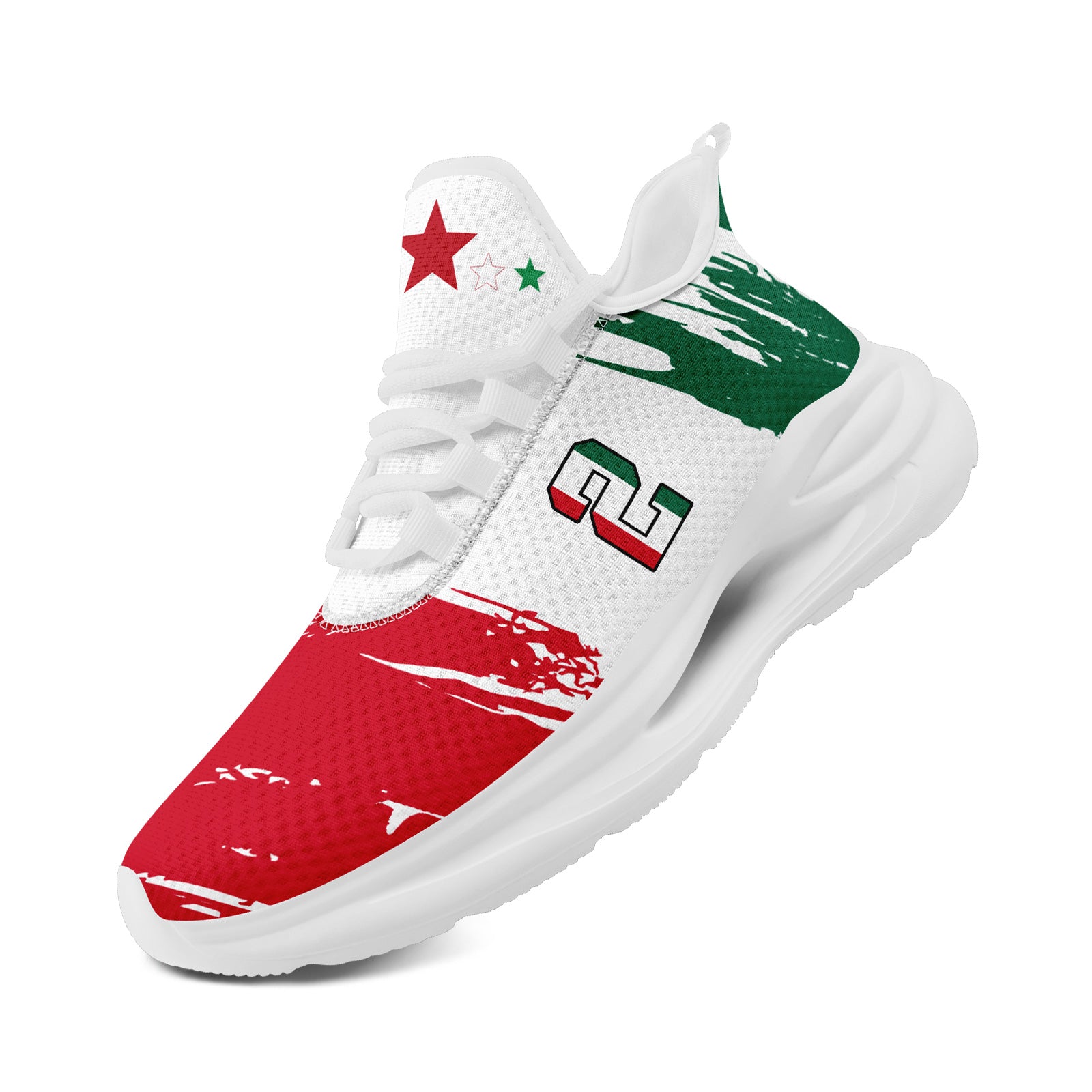 Custom 2026 World Cup Mexico Sneakers DIY Country Flag Running Shoes Lightweight Sport Shoes Gift for Football Fans Personalized Team Name and Logo FN079-F023084-6