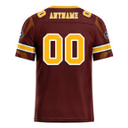 Custom Crimson Washington Football Jersey and Sports Shoes Combo Offer Personalized Combo ZH-D025008-29