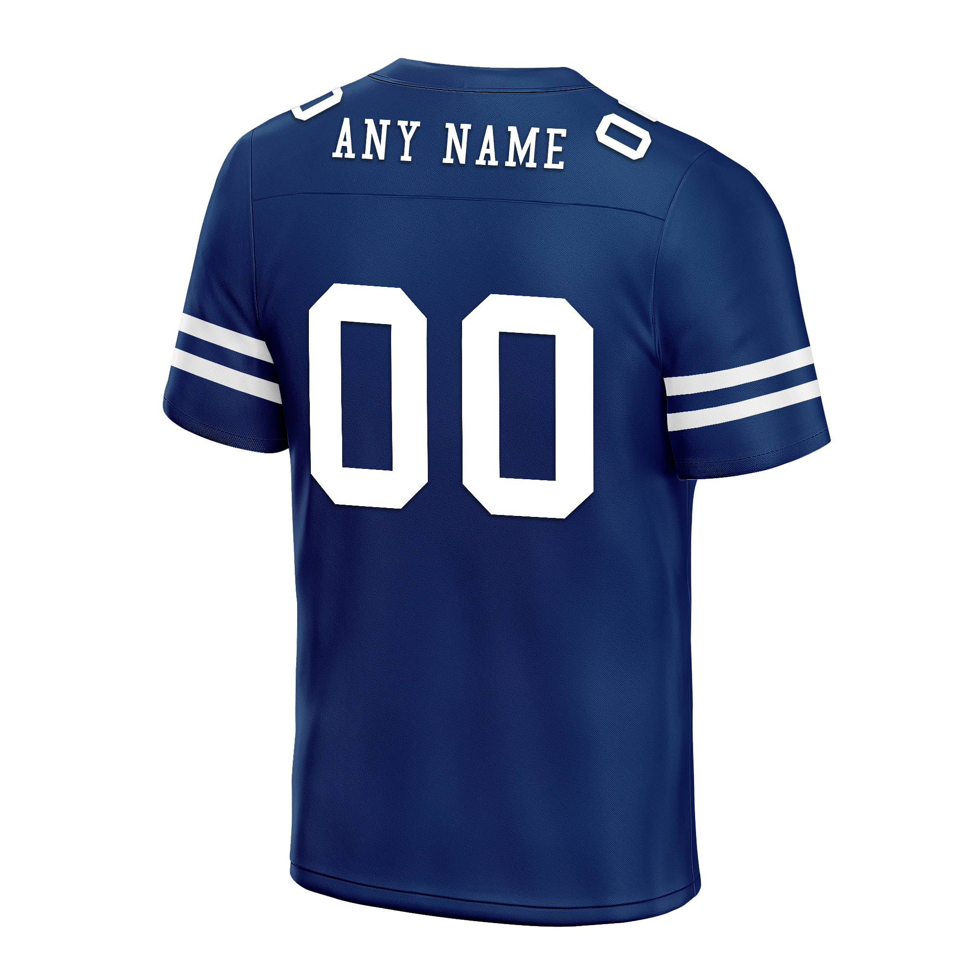 Custom Blue Classic Style Personalized Authentic Football Jersey FBJ02-bd0a70bf