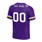 Custom Purple Classic Style Personalized Authentic Football Jersey FBJ02-bd0a7009