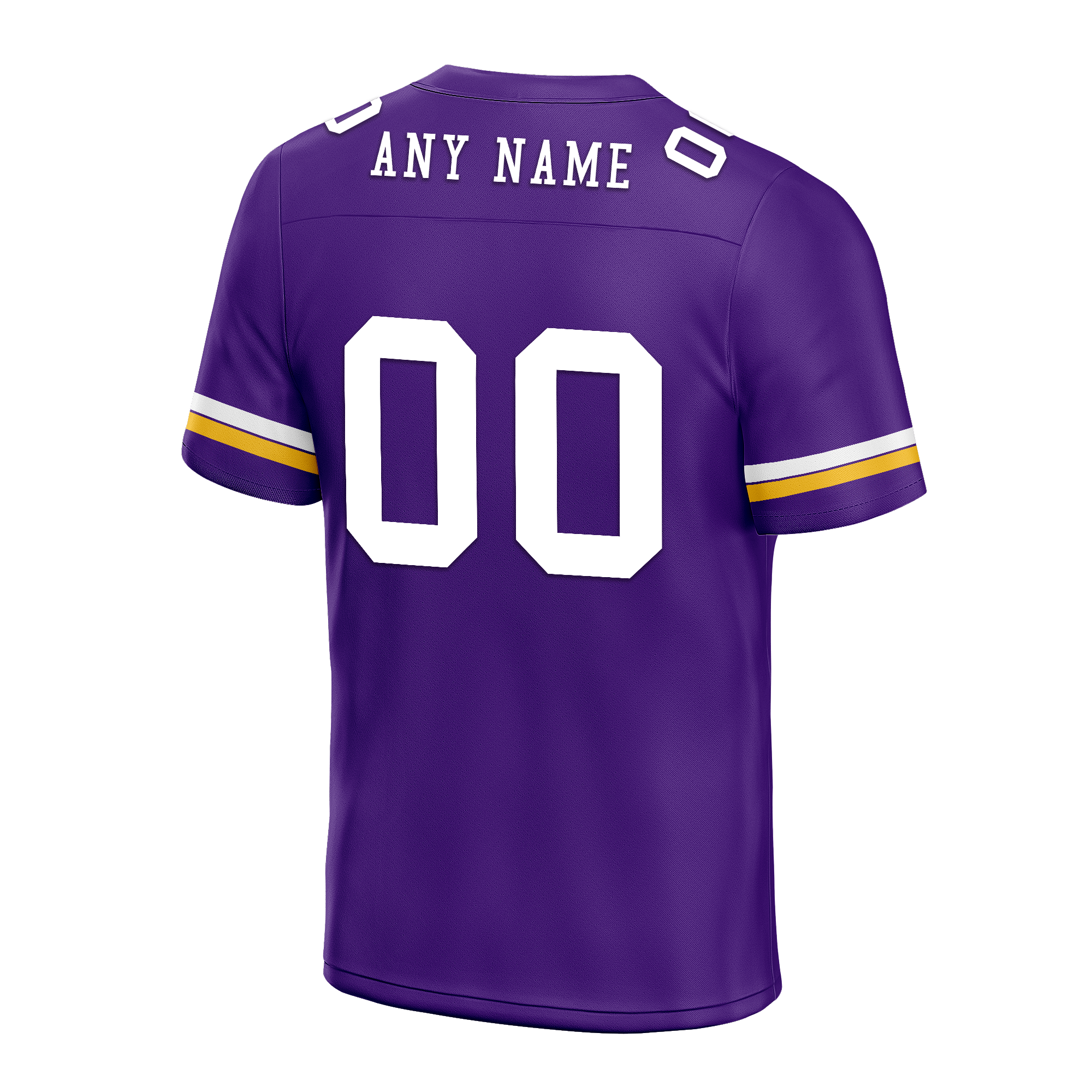 Custom Purple Classic Style Personalized Authentic Football Jersey FBJ02-bd0a7009