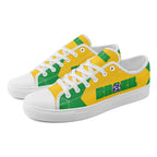 Custom 2026 World Cup Brazil Sneakers DIY Country Flag Running Shoes Lightweight Sport Shoes Gift for Football Fans Personalized Team Name and Logo FN027-F027054-2