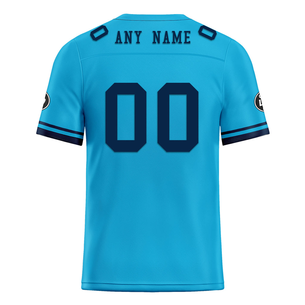 Custom Blue Tennessee Football Jersey and Firesoul Sports Shoes Combo Offer Personalized Combo ZH-D020273-32