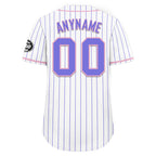 Custom Stripe Fashion Personalized Authentic Baseball Jersey BSBJ01-E025078-19