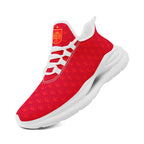 Custom Spain 2026 World Cup Sneakers DIY Country Flag Running Shoes Lightweight Sport Shoes Gift for Football Fans Personalized Team Name and Logo FN079-F020028-5