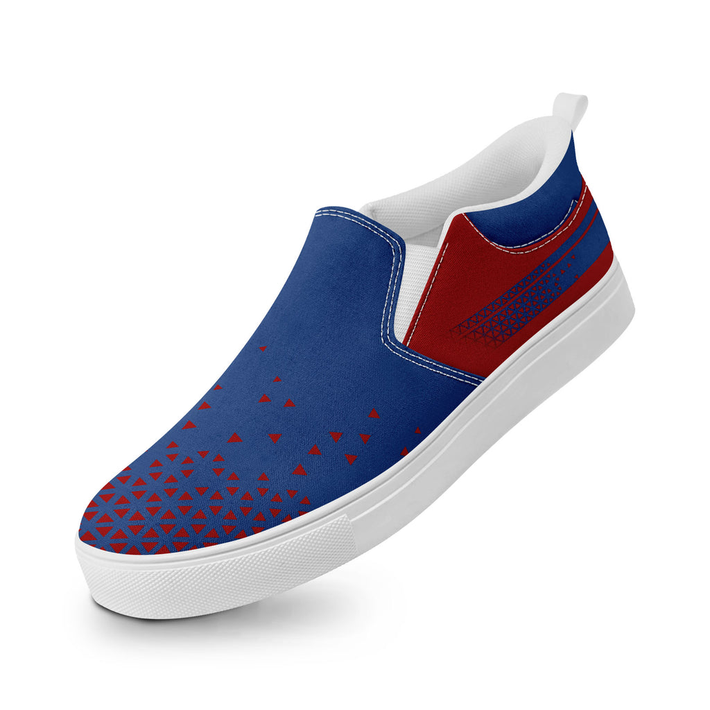 Custom Canvas Sneakers Personalized Slip On Shoes FN071-E023042-3