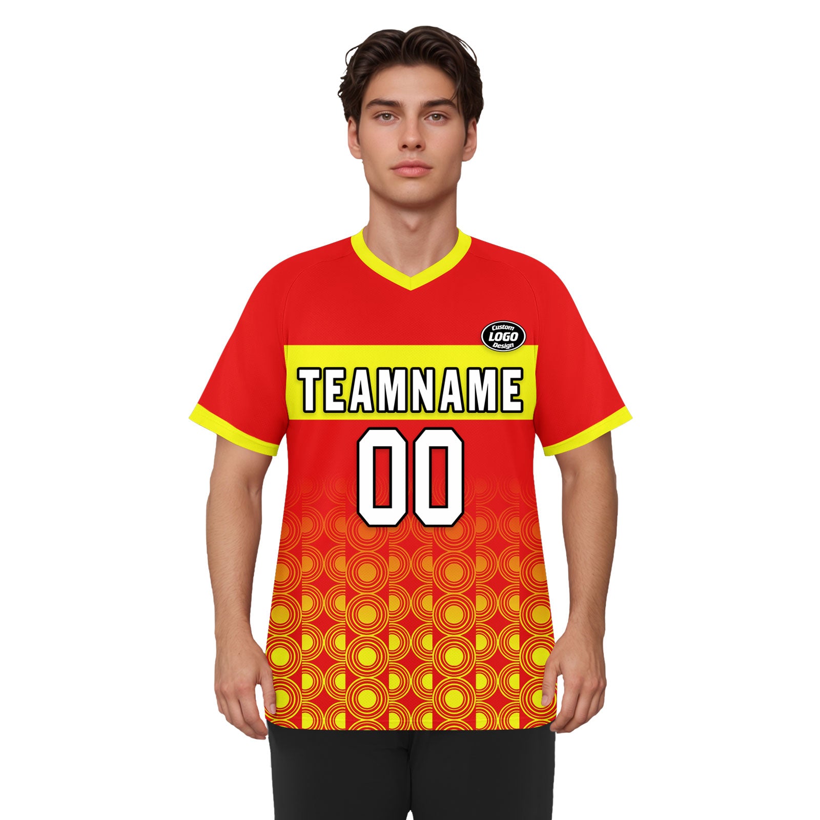 Custom Spain 2026 World Cup Football Shirt Customized Soccer Jersey for Fans Add Your Name & Number FZ190-F028084-4