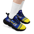 Custom Curaçao 2026 World Cup Sneakers DIY Country Flag Running Shoes Lightweight Sport Shoes Gift for Football Fans Personalized Team Name and Logo FN003-F009074-3