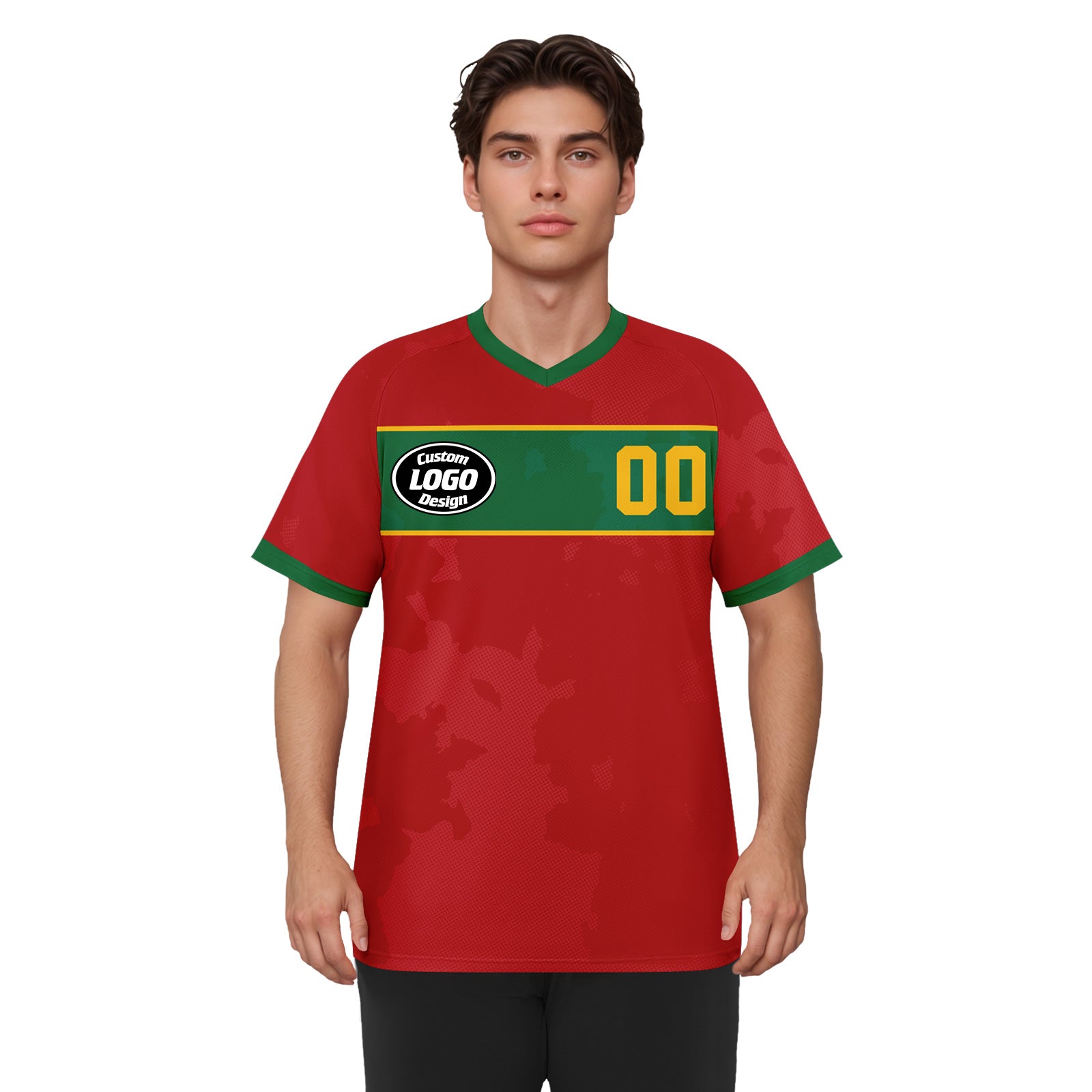 Custom Morocco 2026 World Cup Football Shirt Customized Soccer Jersey for Fans Add Your Name & Number FZ190-F009117-3