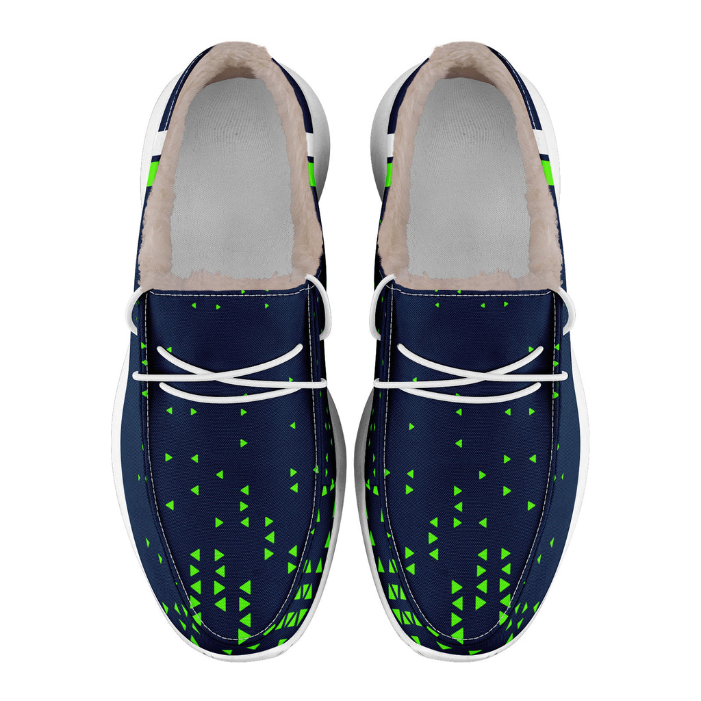 Custom Blue Green Seattle Shoes Personalized Sneaker FN042-D020279-27