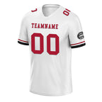 Custom White Atlanta Personalized Authentic Football Jersey FBJ02-D020263-3