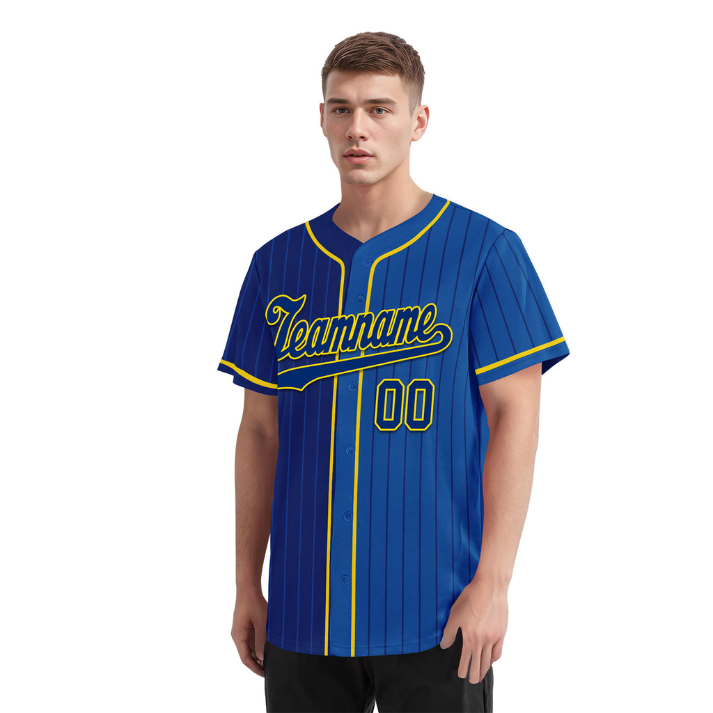 Custom Stripe Fashion Personalized Authentic Baseball Jersey BSBJ01-E06043-25